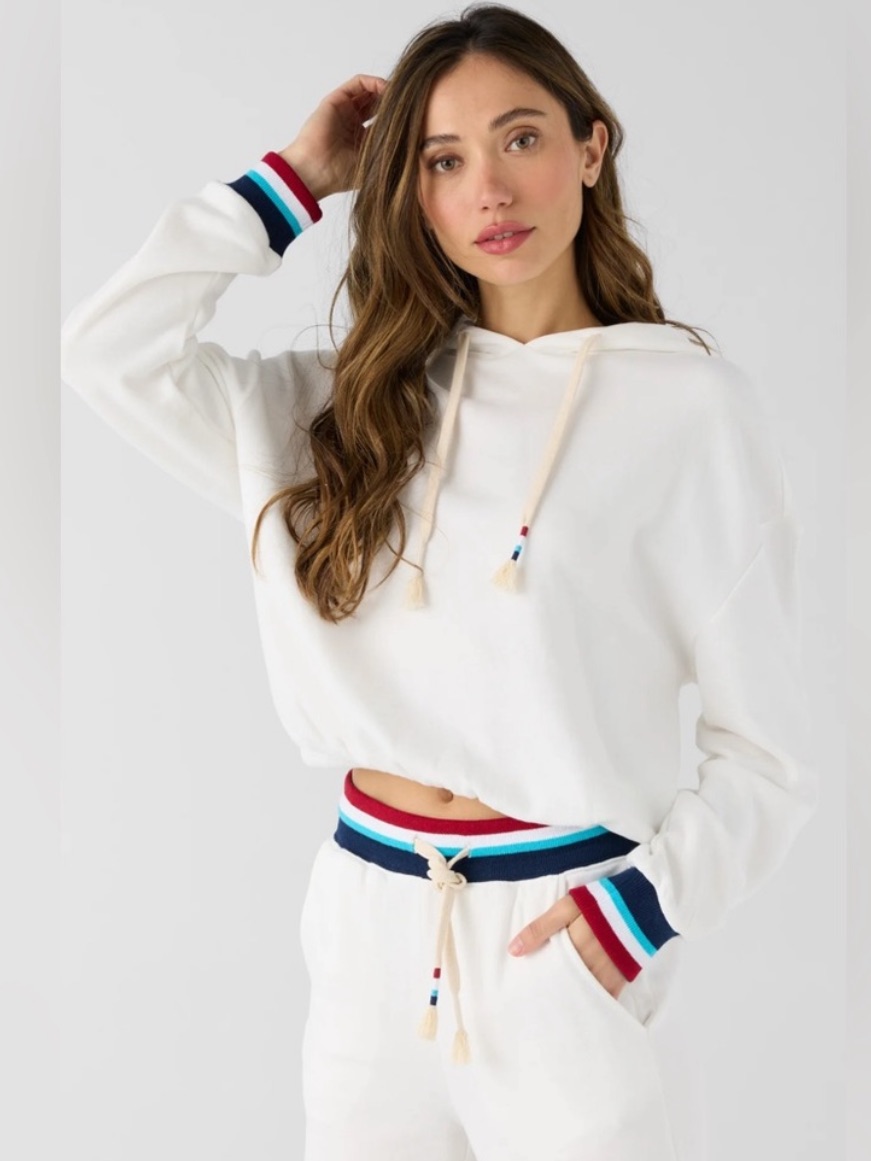 Sol Angeles Sol Flag Clinch Hoodie Size Small